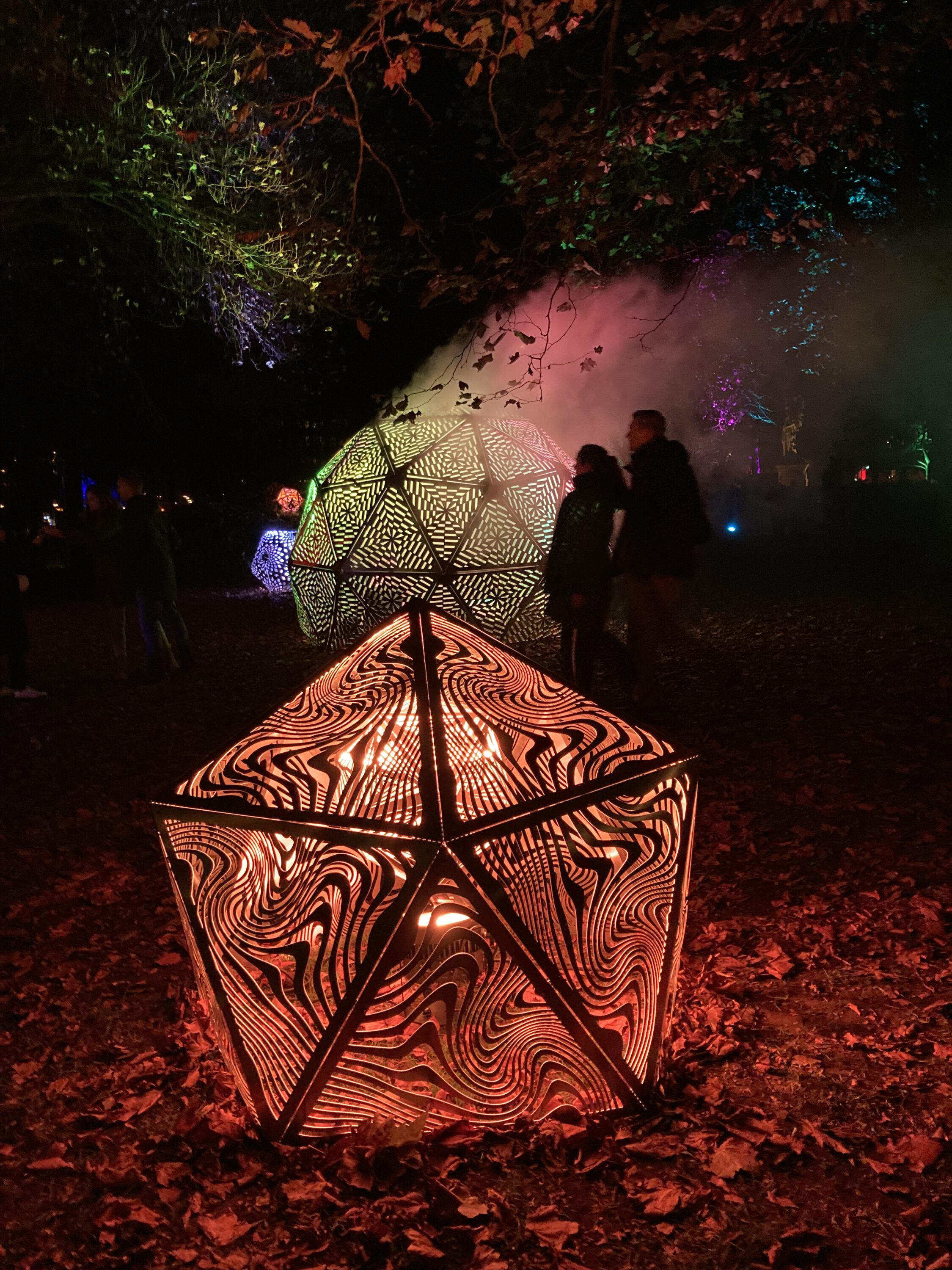 „Rural Utopia“ – Lichtkunst-Festival verwandelt Reelkirchen in eine nächtliche Bühne
