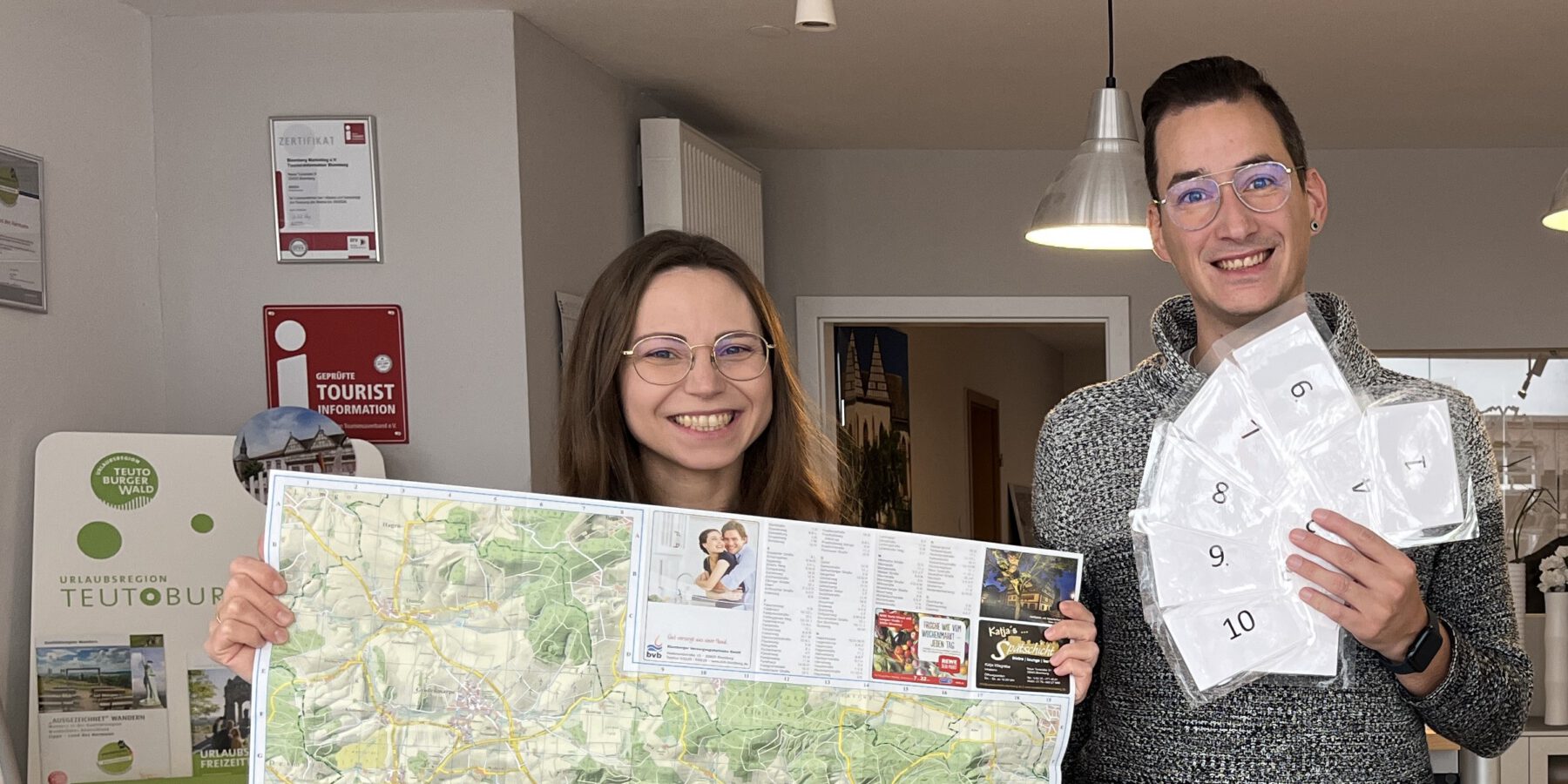 In Blomberg liegt das Glück – man muss es nur finden „Online-Kampagne“ mit „Rausgeh-Effekt“