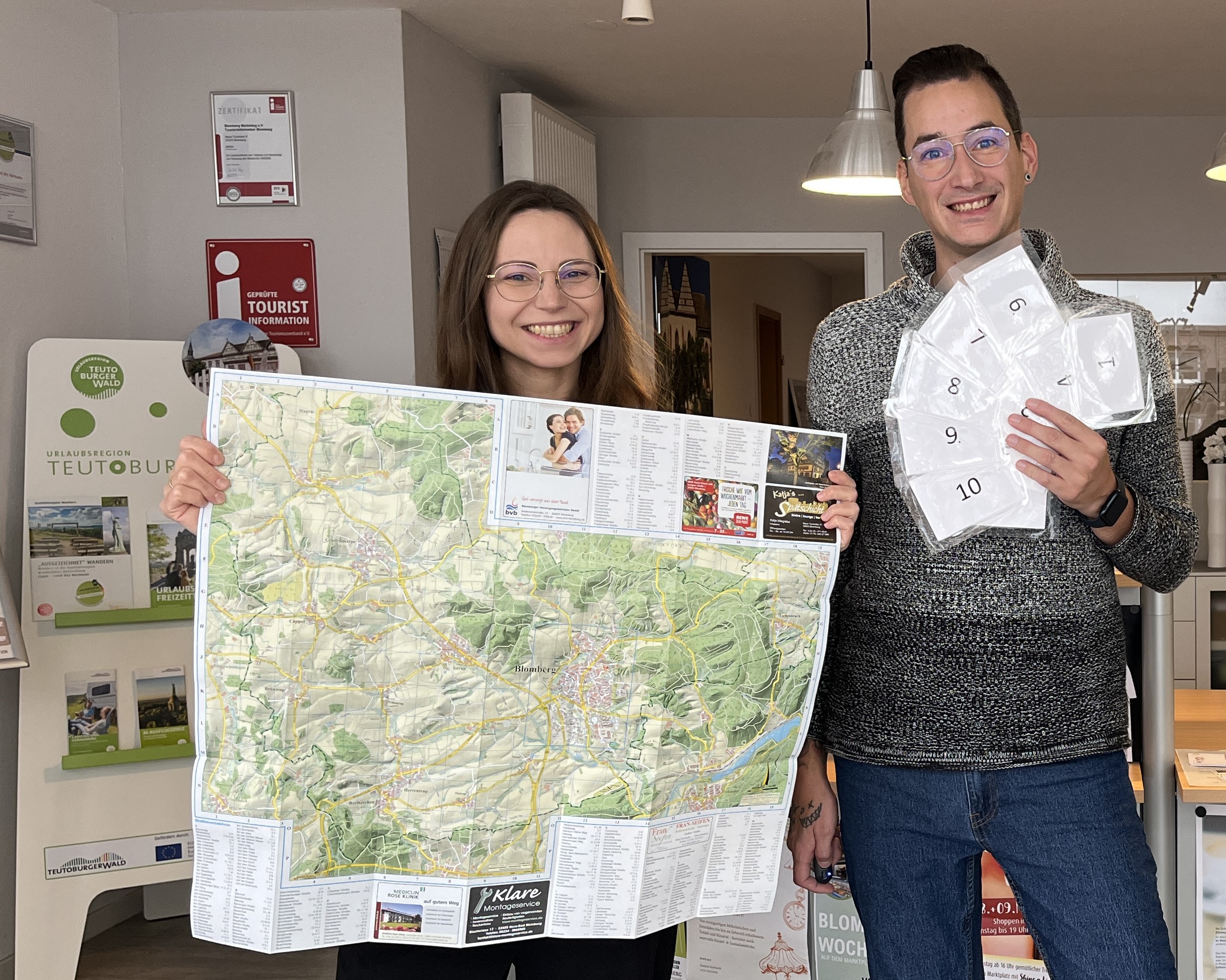 In Blomberg liegt das Glück – man muss es nur finden „Online-Kampagne“ mit „Rausgeh-Effekt“