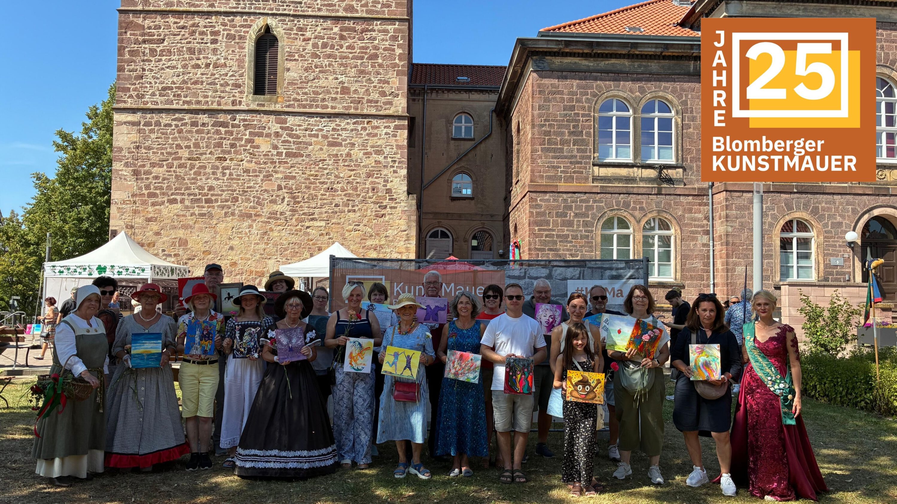 Strahlendes Kunstmauer-Jubiläum