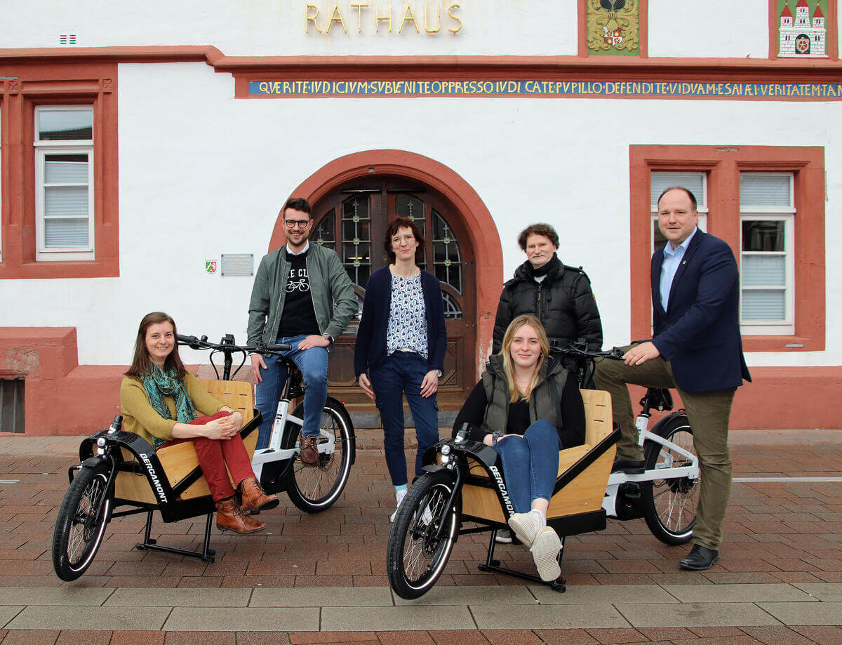 E-Lastenräder für die Stadt Blomberg